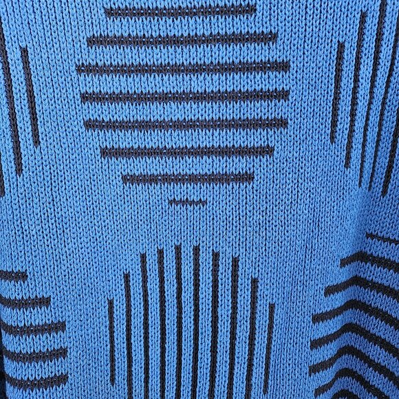 Thinking Mu Miranda Japan Merino Wool Blue Sweater Size Medium - Picture 5 of 7